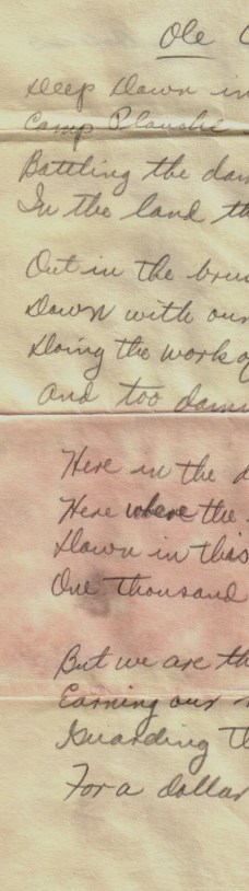 Dad Camp Plauche poem p1